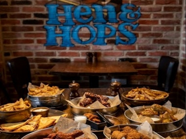 Hen & Hops Wings Meal & Beer in Newcastle